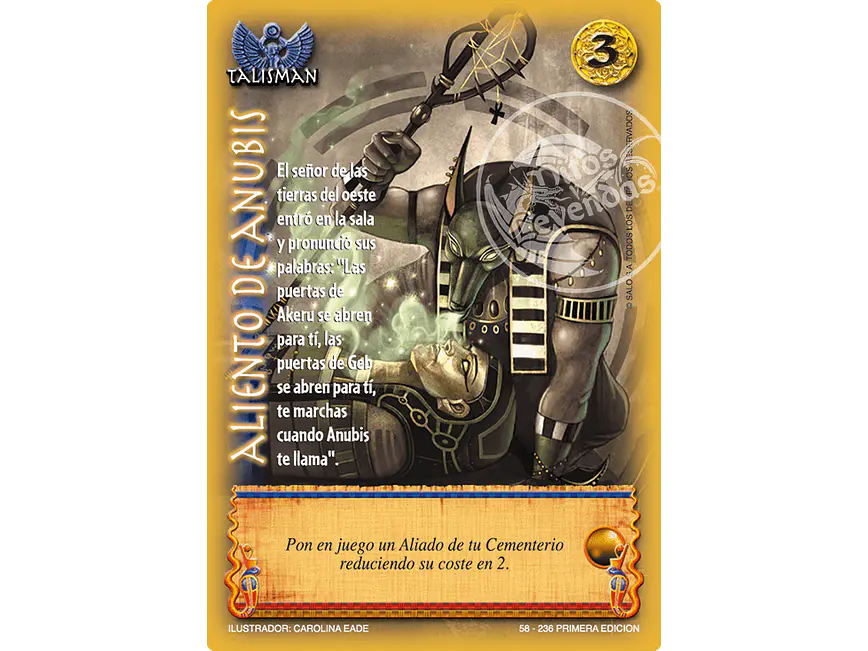 Aliento de Anubis 1