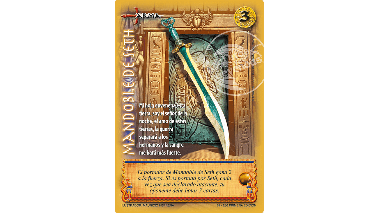 Mandoble de Seth 1