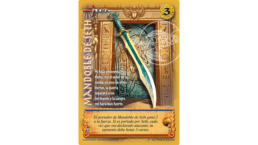 Mandoble de Seth 1