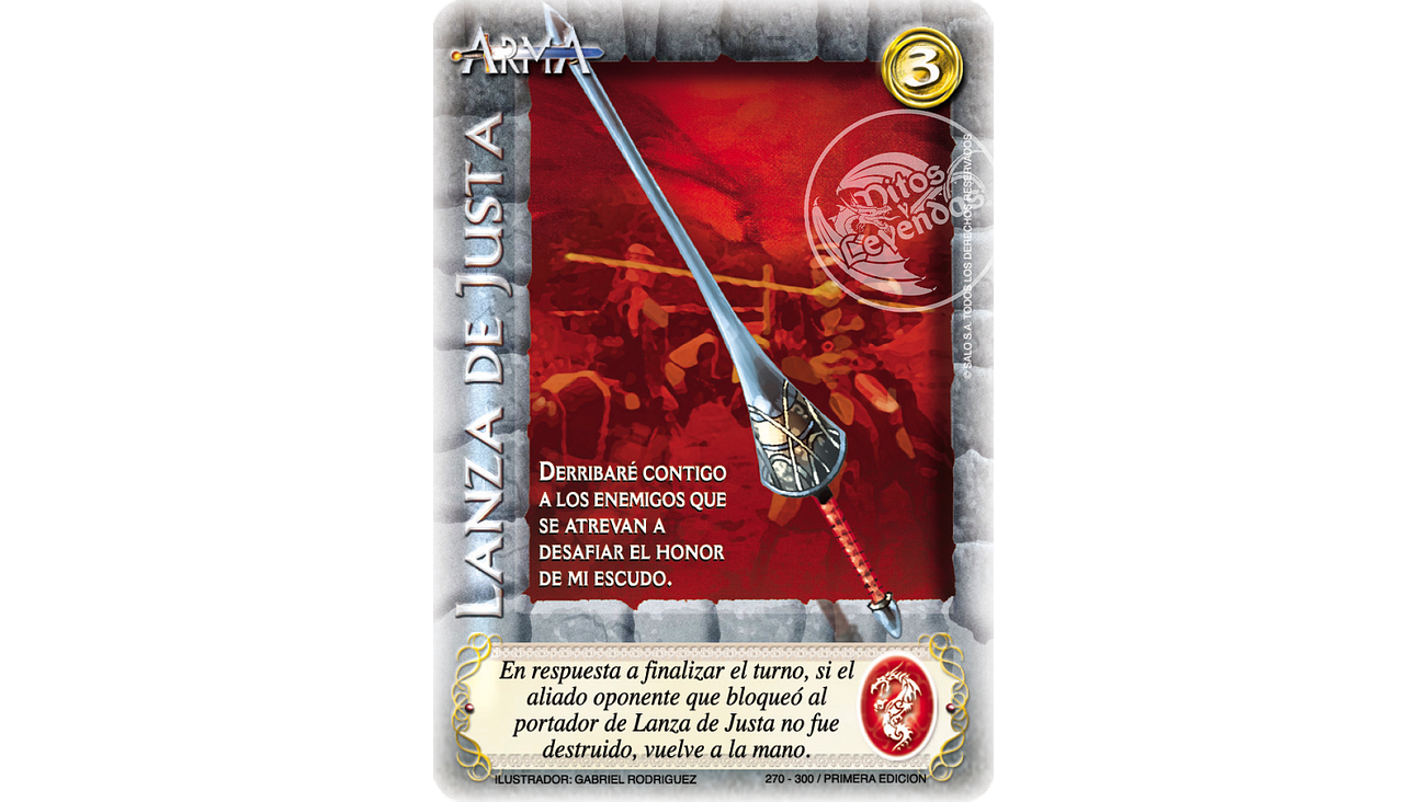 Lanza de Justa 1