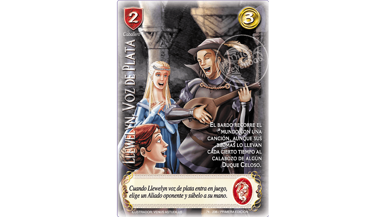 Llewelyn, Voz de Plata 1