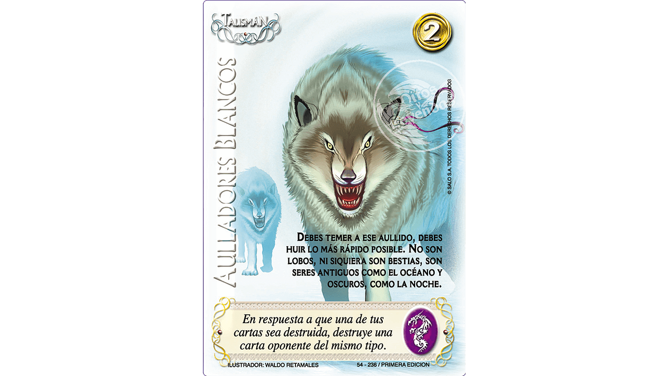 Aulladores Blancos 1