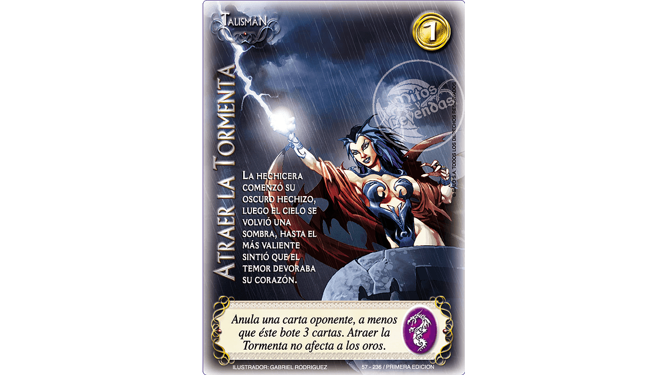Atraer la Tormenta 1