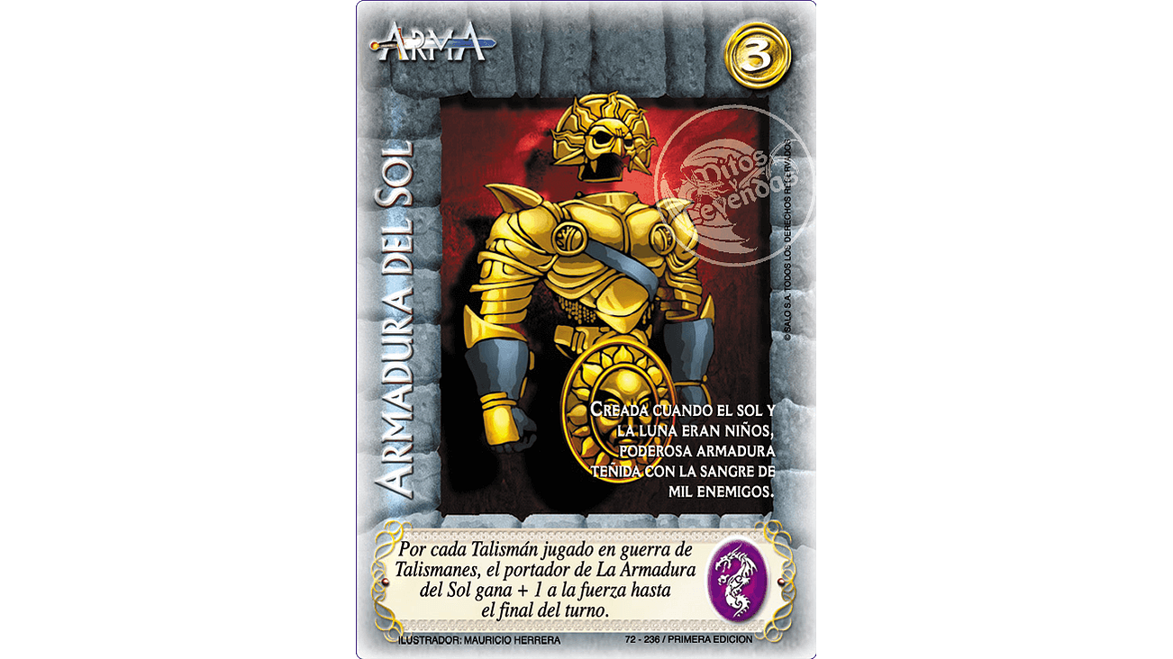 Armadura del Sol 1