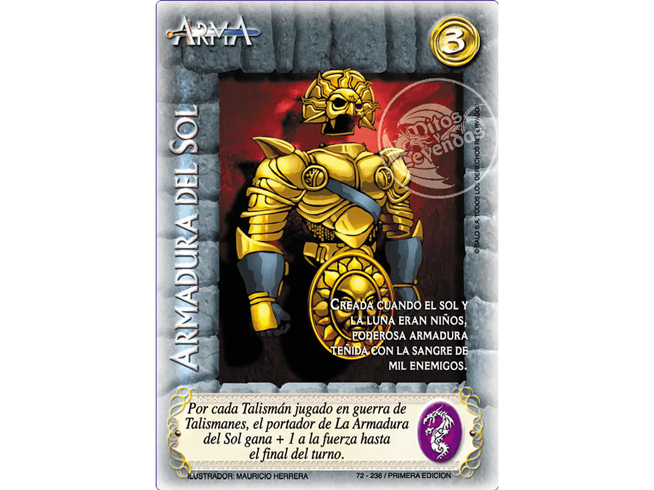 Armadura del Sol 1