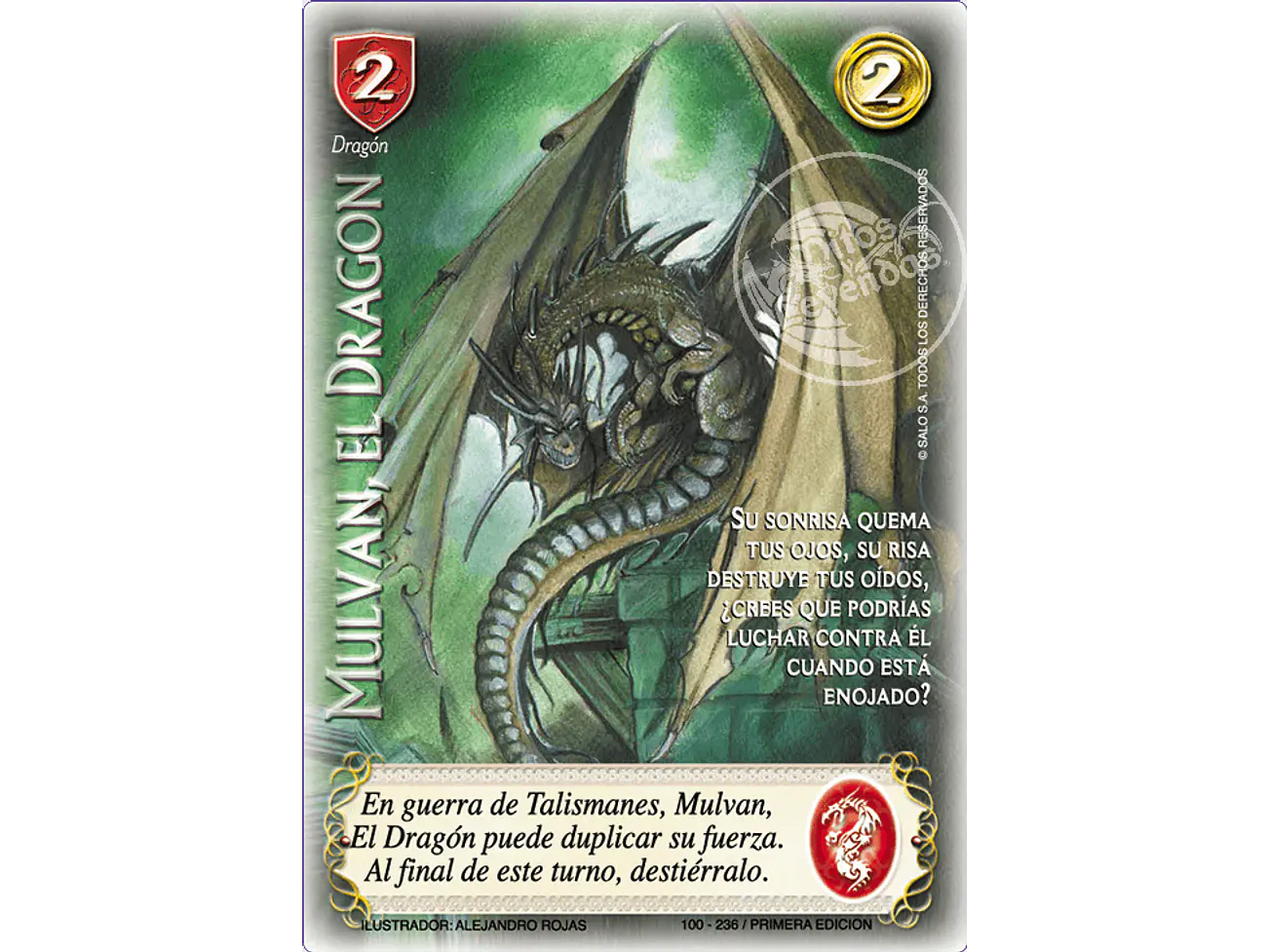 Mulvan, el Dragón 1