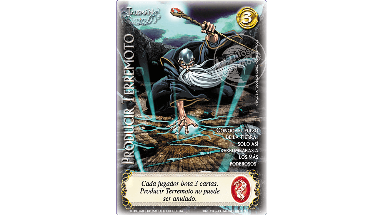 Producir Terremoto 1