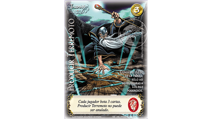 Producir Terremoto 1