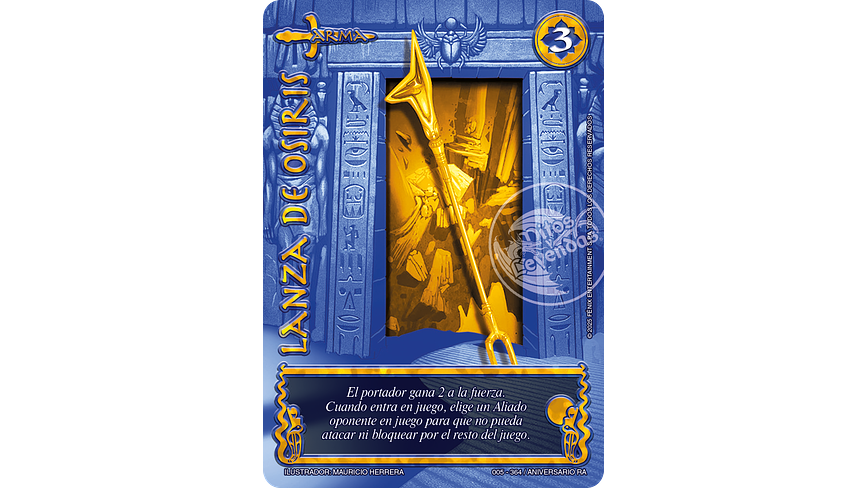 Lanza de Osiris 1