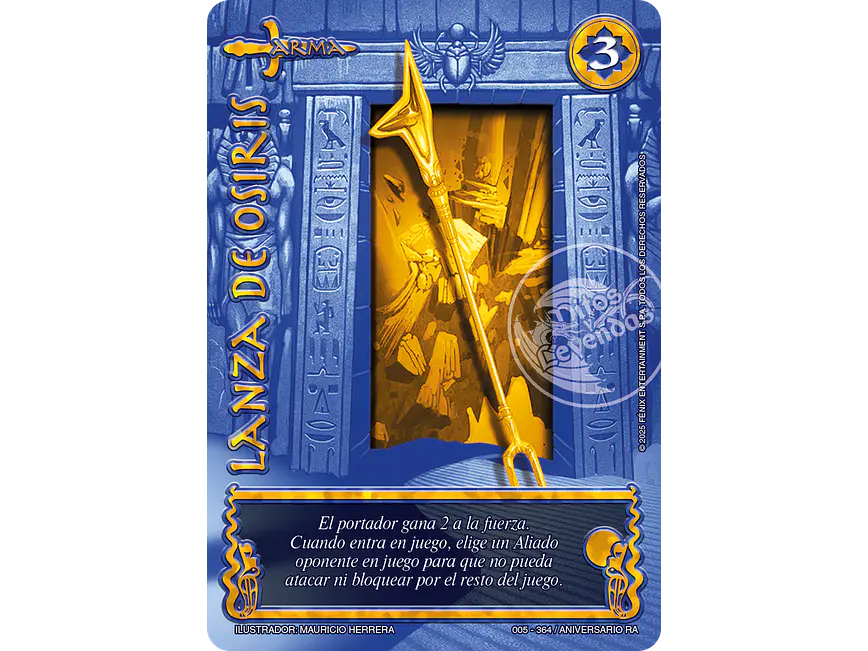 Lanza de Osiris 1