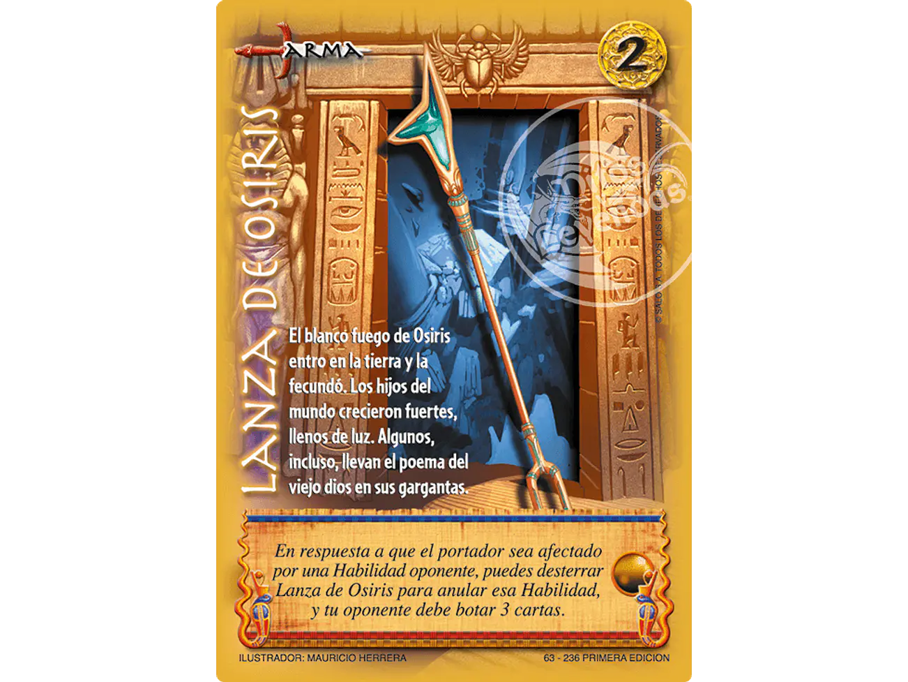 Lanza de Osiris 1