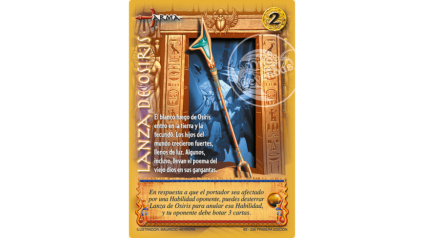 Lanza de Osiris 1