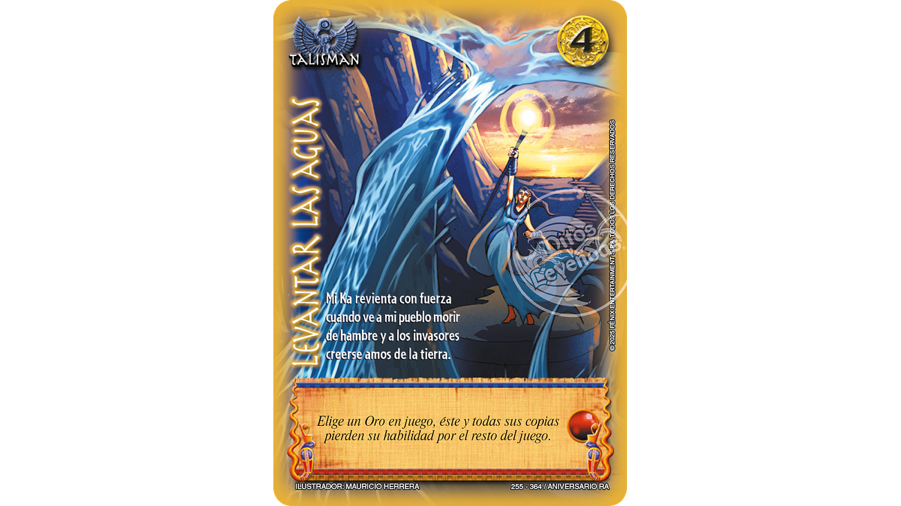 Levantar las Aguas 1