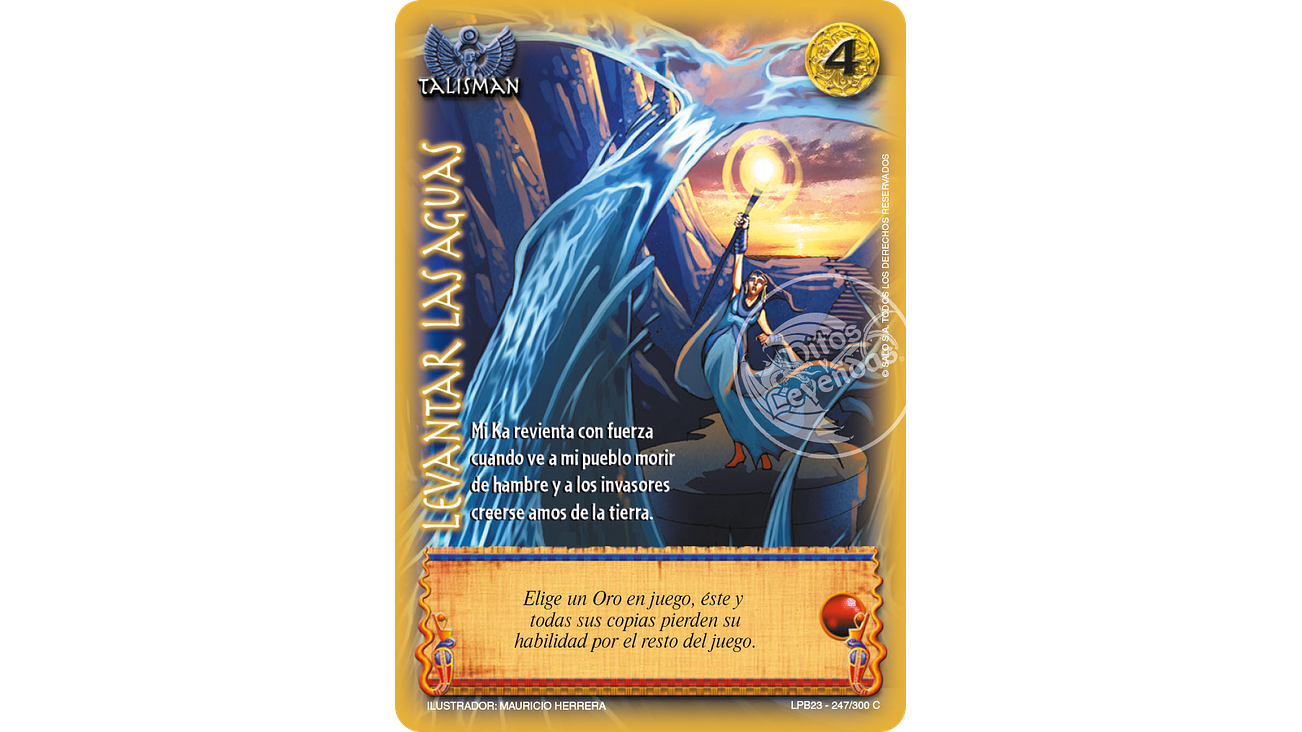 Levantar las Aguas 1