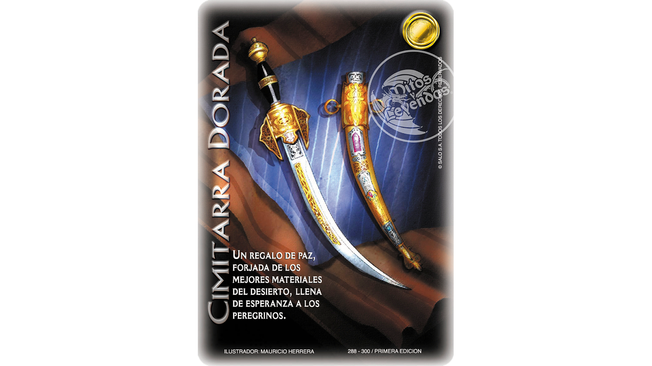 Cimitarra Dorada 1