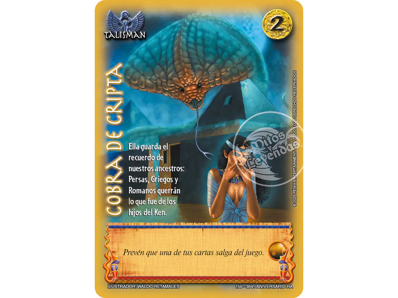 Cobra de Cripta 1