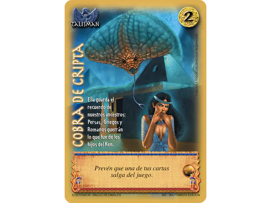 Cobra De Cripta 1