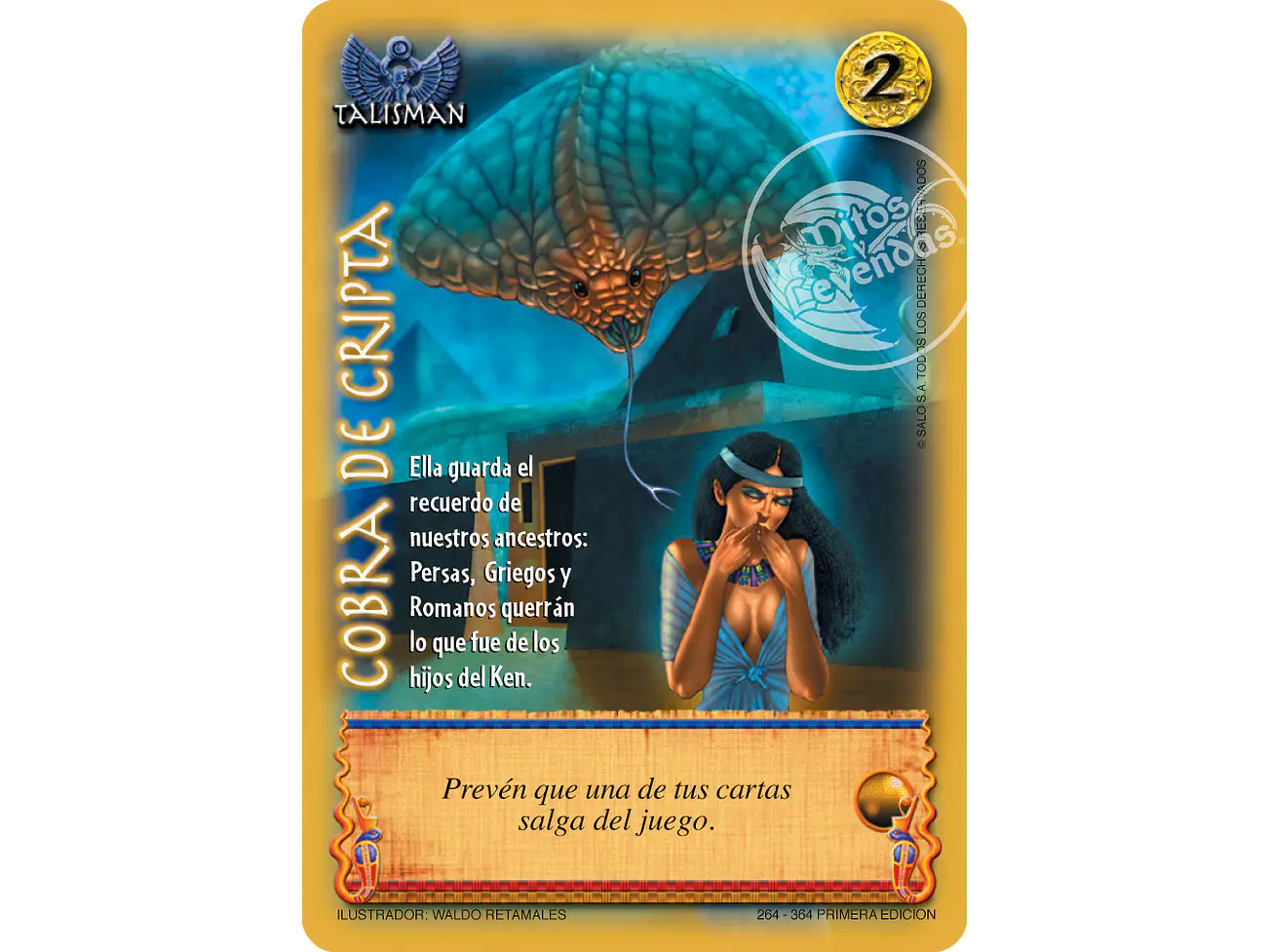 Cobra de Cripta 1