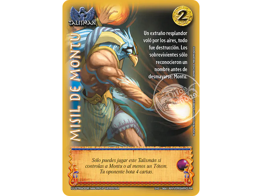 Misil de Montu 1
