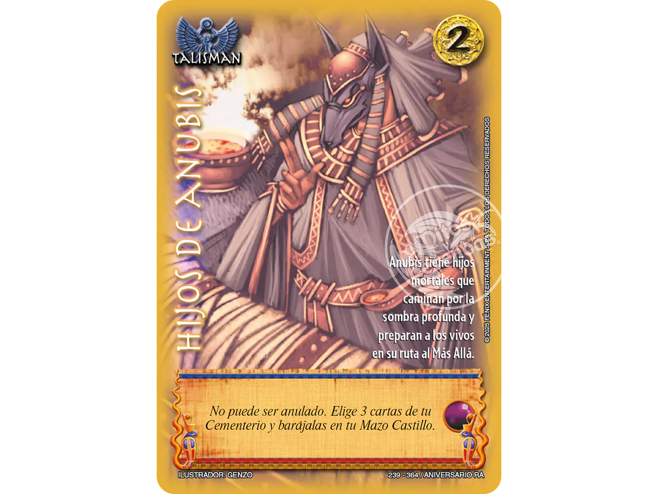 Hijos de Anubis 1