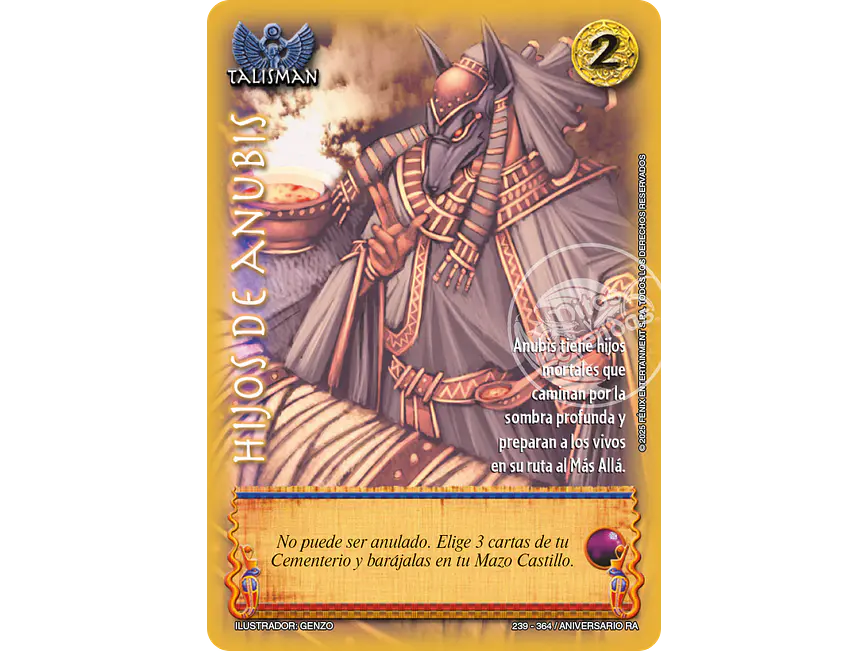 Hijos de Anubis 1