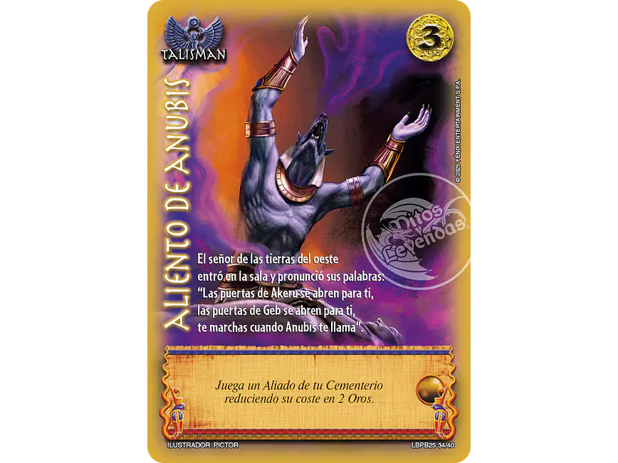 Aliento de Anubis 1