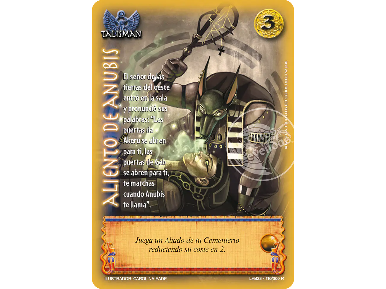 Aliento De Anubis 1