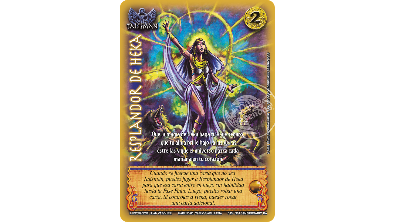 Resplandor de Heka (Aniversario Ra) 1