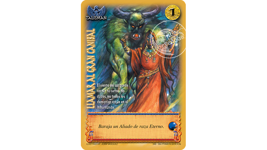 Llamar al gran Canibal 1