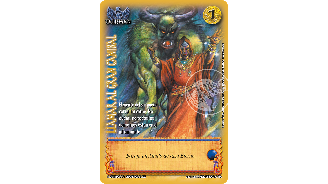 Llamar al gran Canibal 1