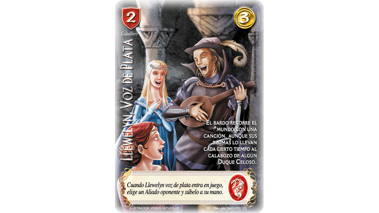 Llewelyn, Voz de Plata 1