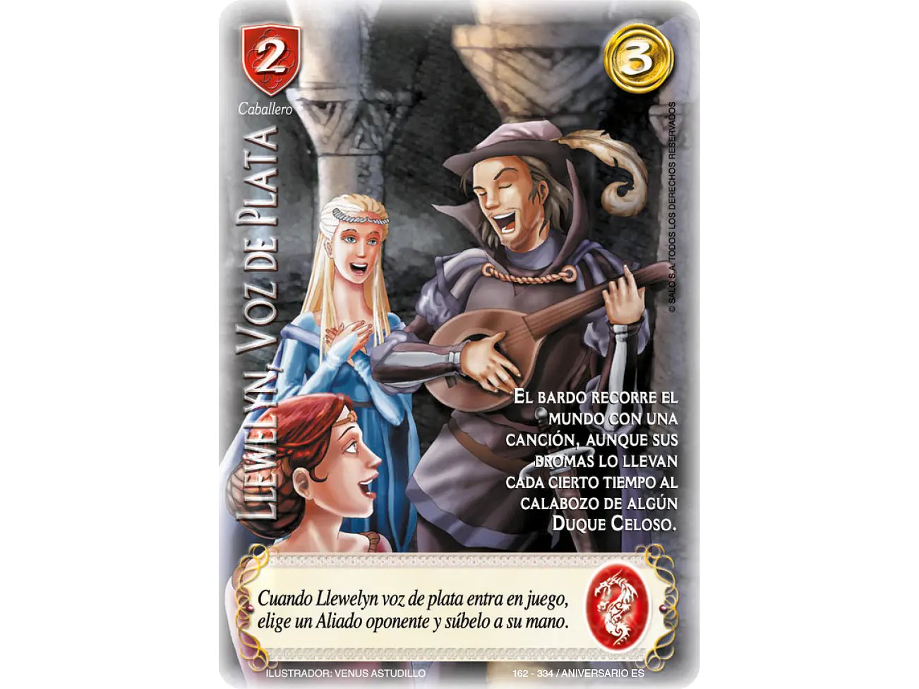 Llewelyn, Voz de Plata 1