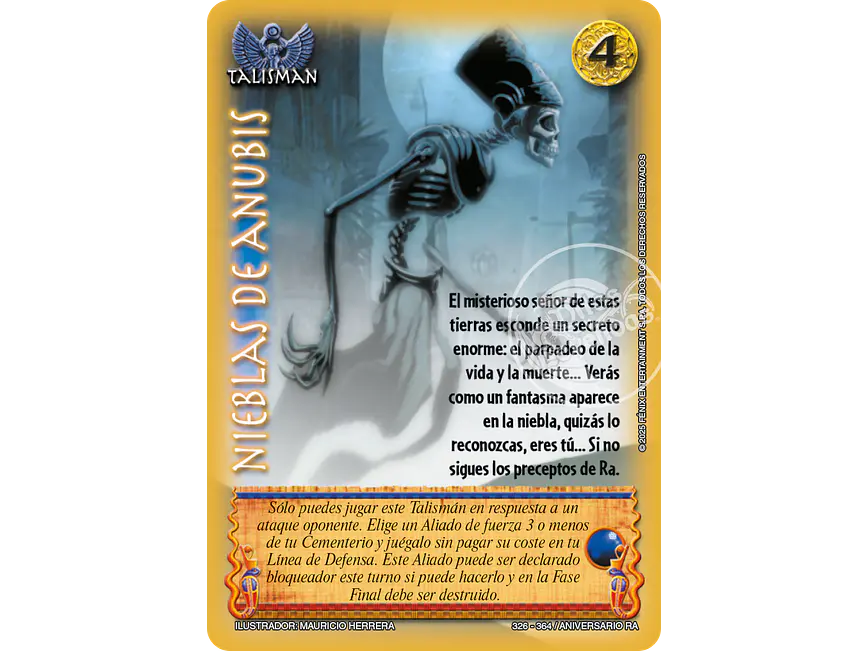 Nieblas de Anubis 1