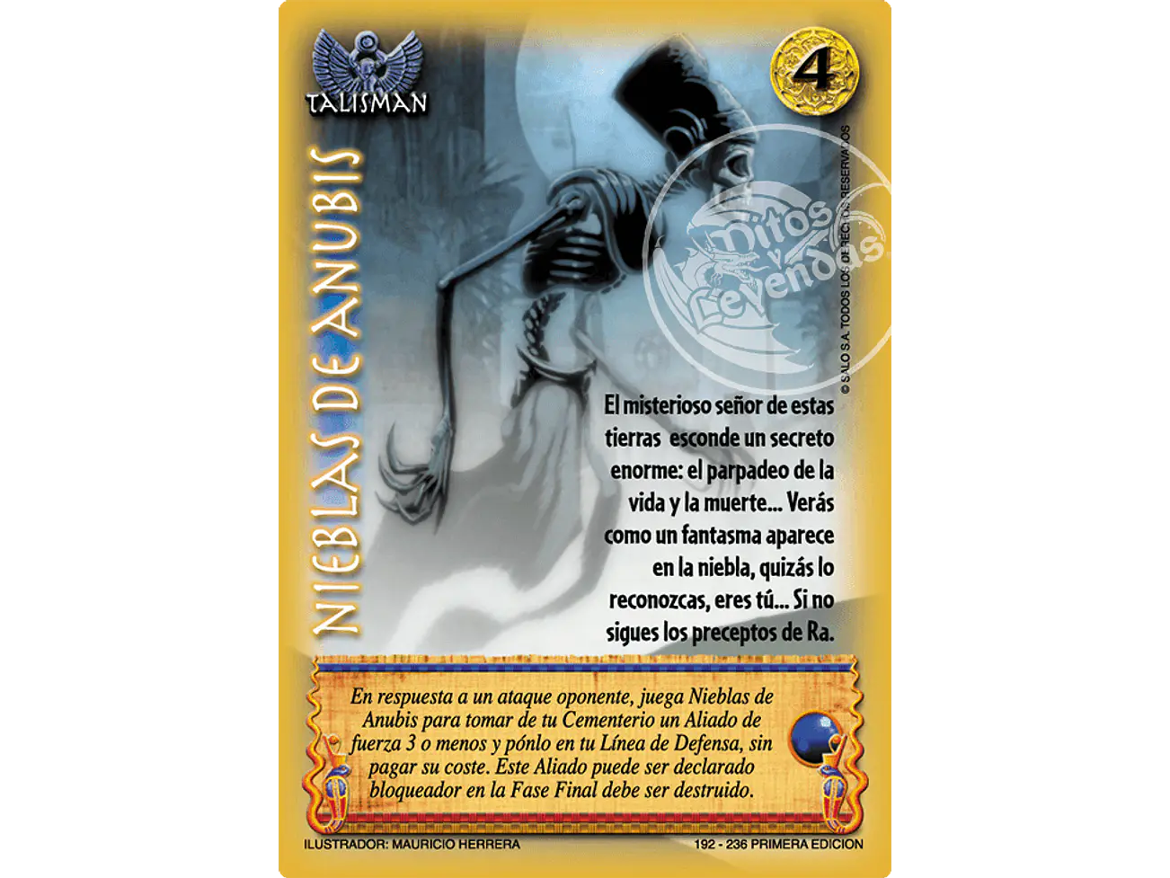Nieblas de Anubis 1
