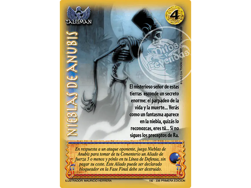 Nieblas de Anubis 1