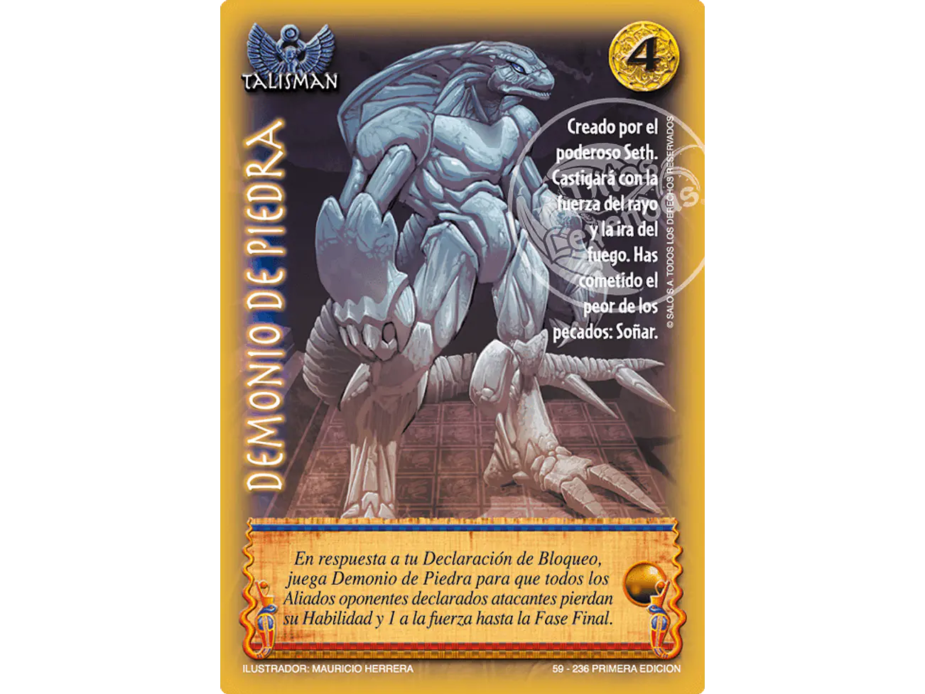Demonio de Piedra 1
