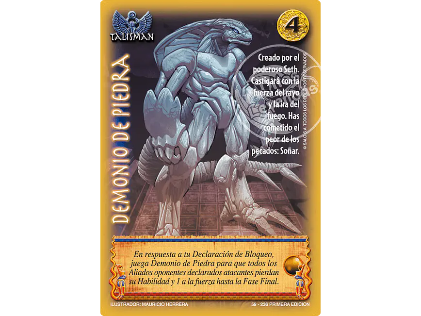 Demonio de Piedra 1
