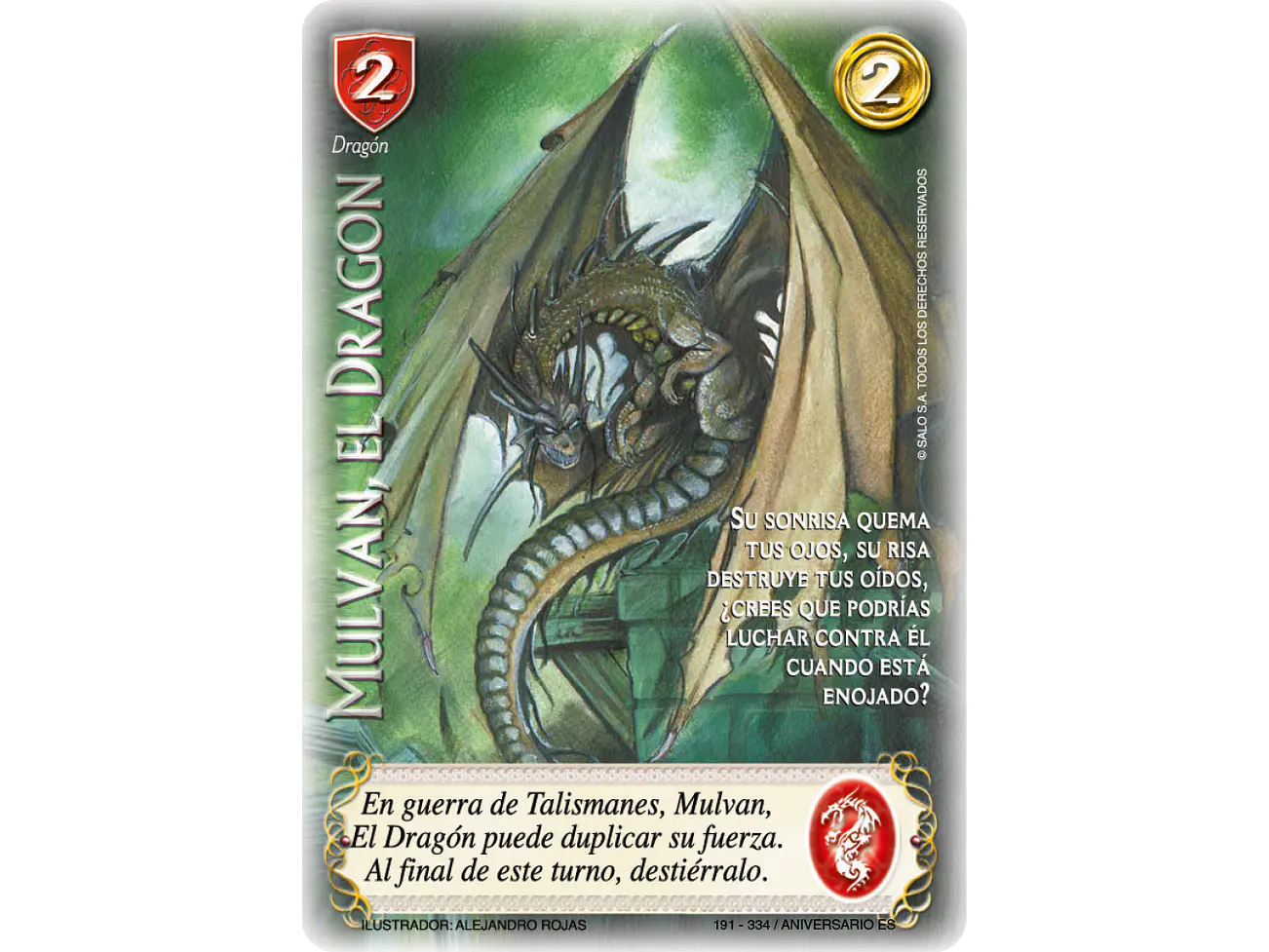 Mulvan, el Dragón 1