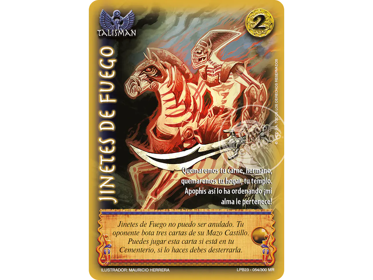 Jinetes de Fuego 1