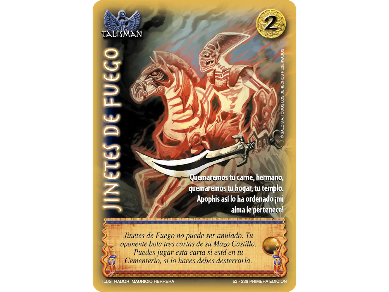 Jinetes de Fuego 1