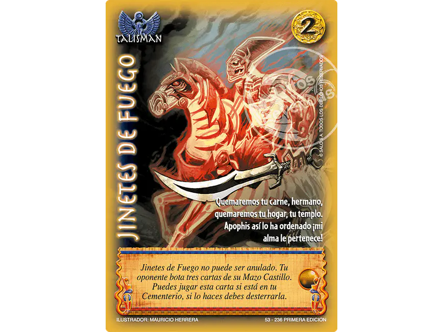 Jinetes de Fuego  1