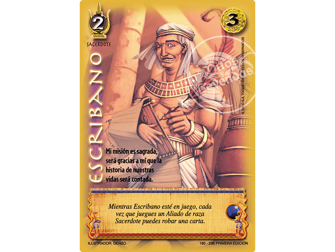 Escribano (Foil) 1