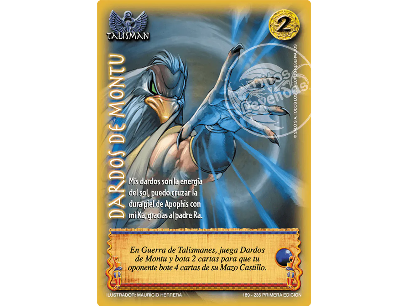 Dardos de Montu 1