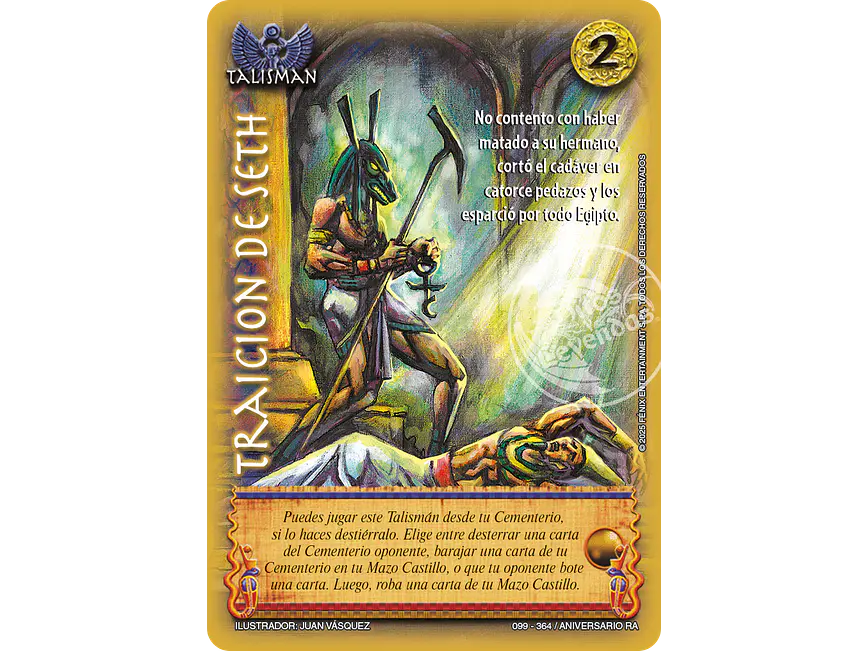 Traición de Seth 1