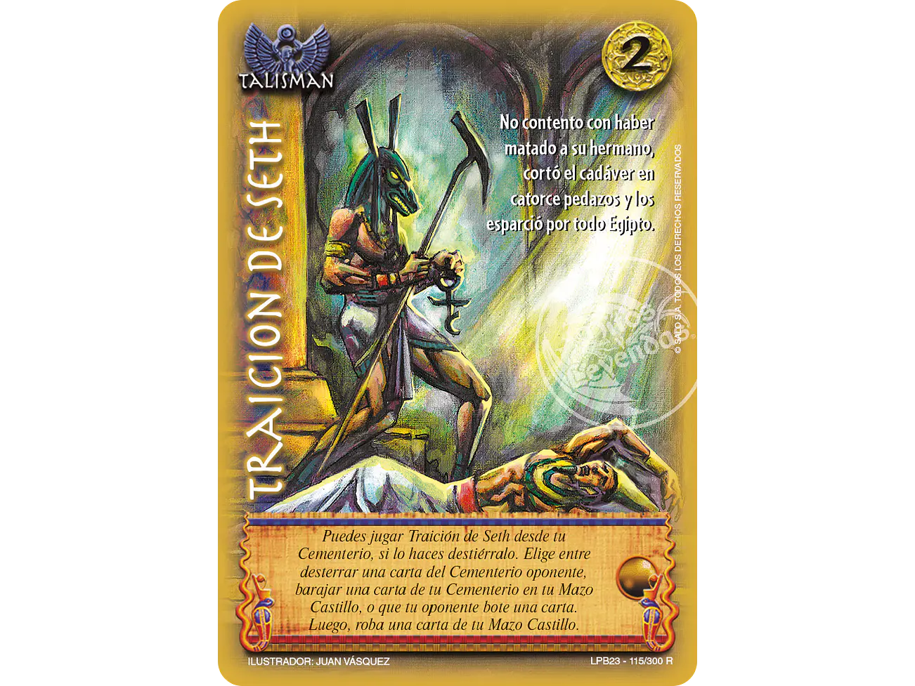 Traición de Seth 1