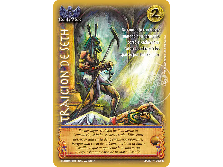 Traición de Seth 1