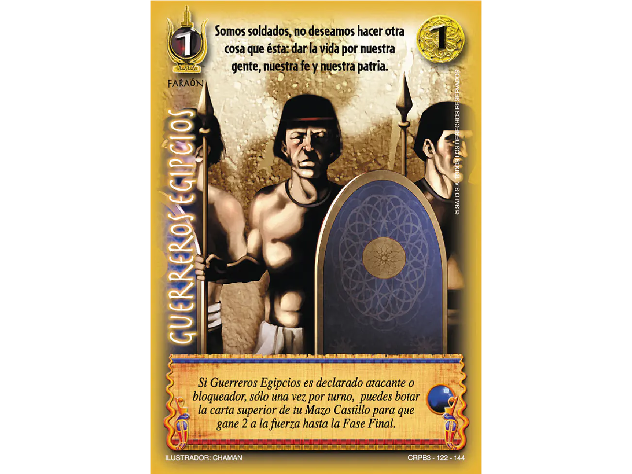 Guerreros Egipcios 1