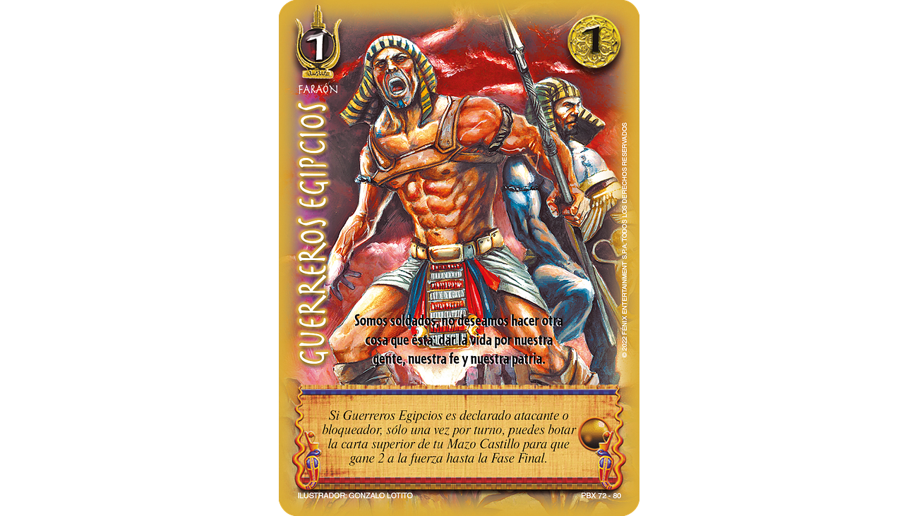 Guerreros Egipcios 1