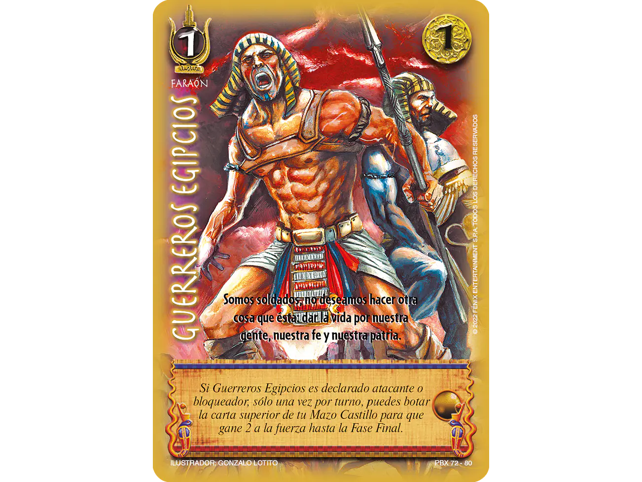 Guerreros Egipcios 1
