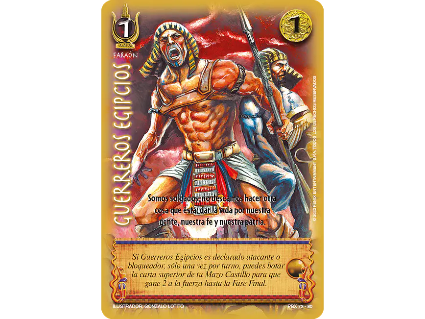 Guerreros Egipcios 1